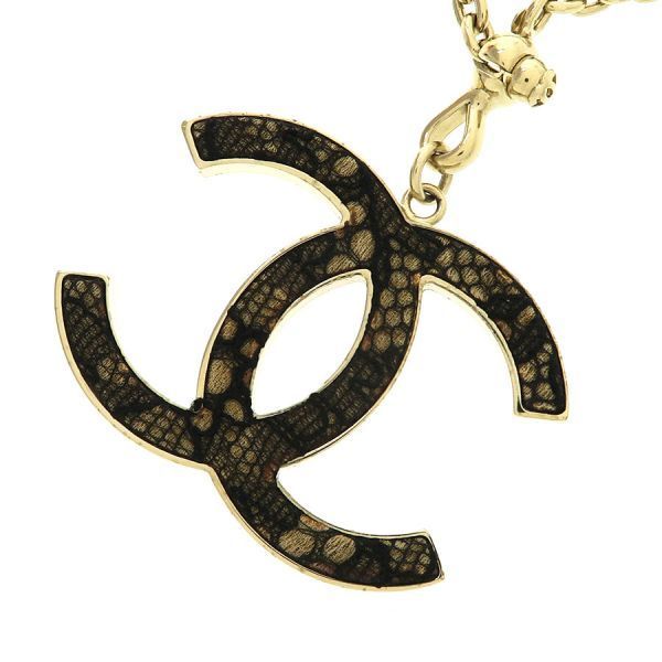 chanel keychain front view