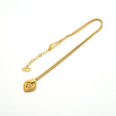 christian dior necklace rear view