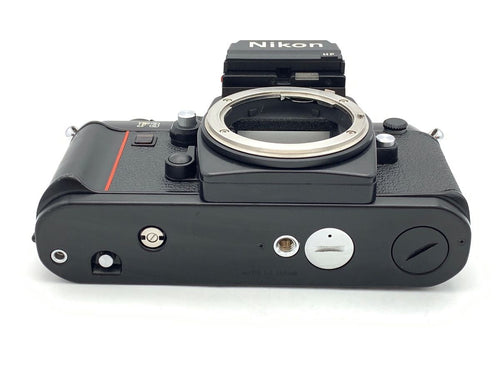 nikon f3 film slr camera rear view