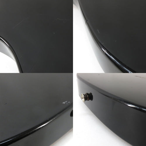 squier electric guitar interior details