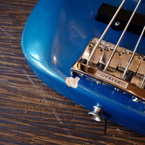 fernandes frb-45 bass guitar side view
