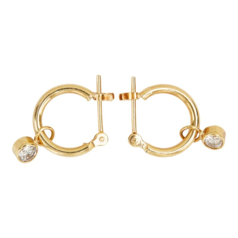 その他セレクト earrings rear view