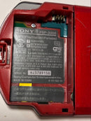 sony psp-3000 handheld console rear view
