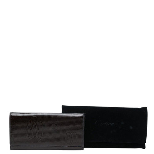 cartier wallet markings and labels