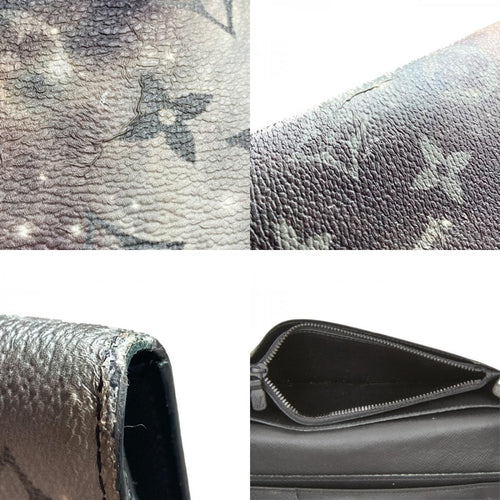 louis vuitton m63871 grey wallet markings and labels