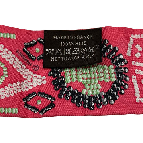 hermes scarf rear view