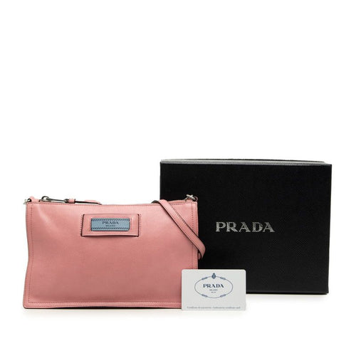 prada 1ne006 pink shoulder bag condition details