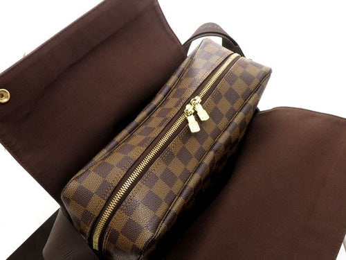 louis vuitton n45255 shoulder bag interior details