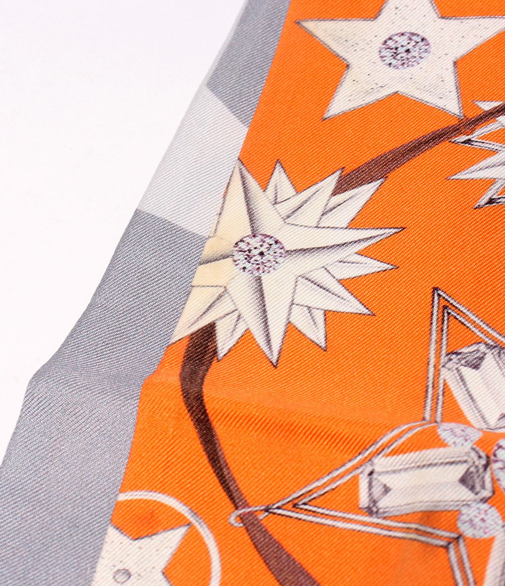 christian dior orange scarf condition details