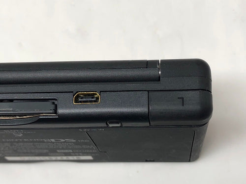 nintendo usg-001 handheld console markings and labels