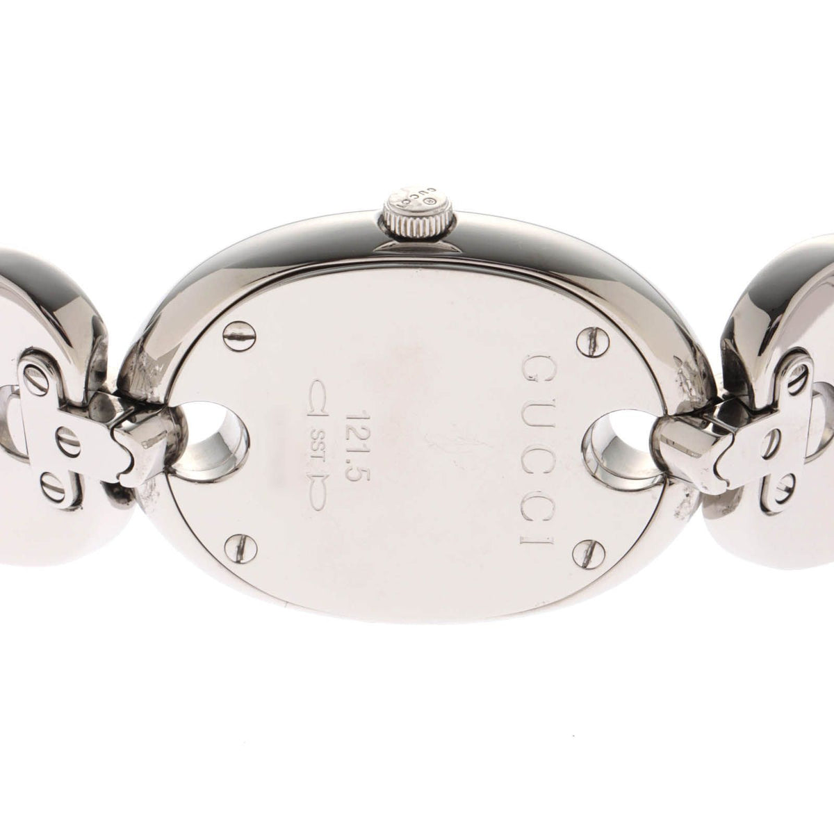 gucci y121515/121.5 watch side view