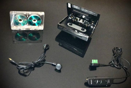 sony wm-fx77 cassette player markings and labels
