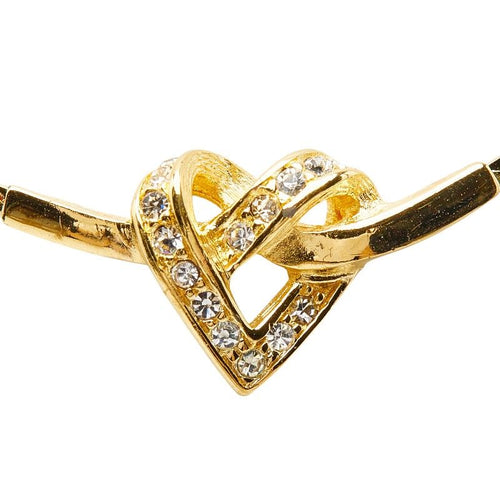 dior necklace front view