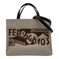Salvatore Ferragamo Tote Bag – Beige