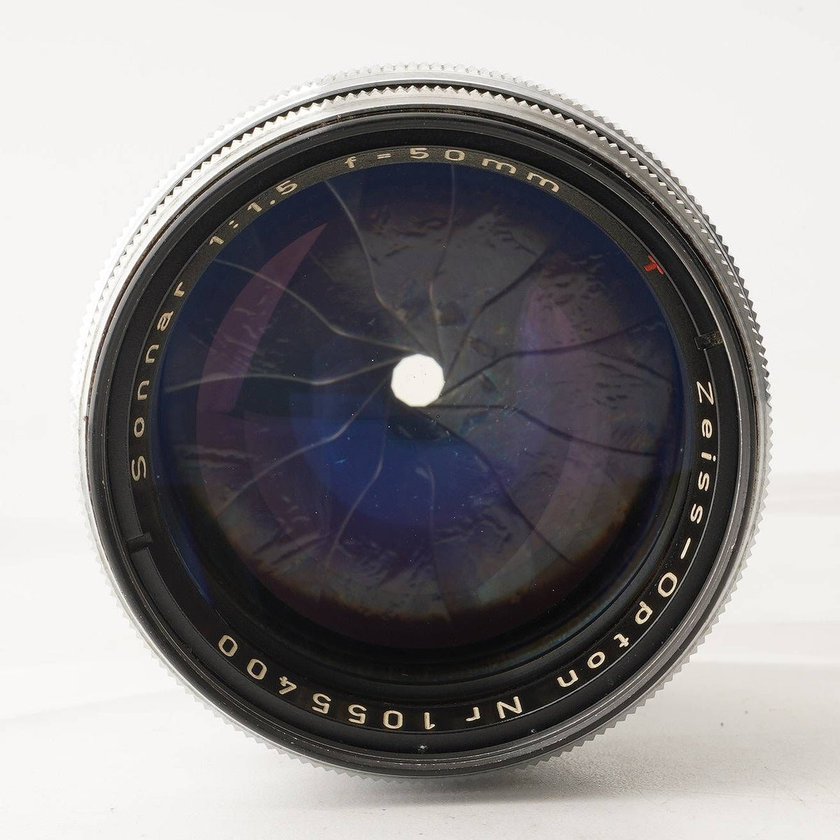 contax lens markings and labels