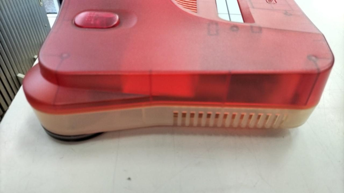 nintendo nus-001 video game console rear view