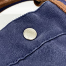 hermes navy tote bag markings and labels
