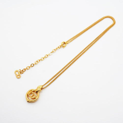 christian dior necklace rear view