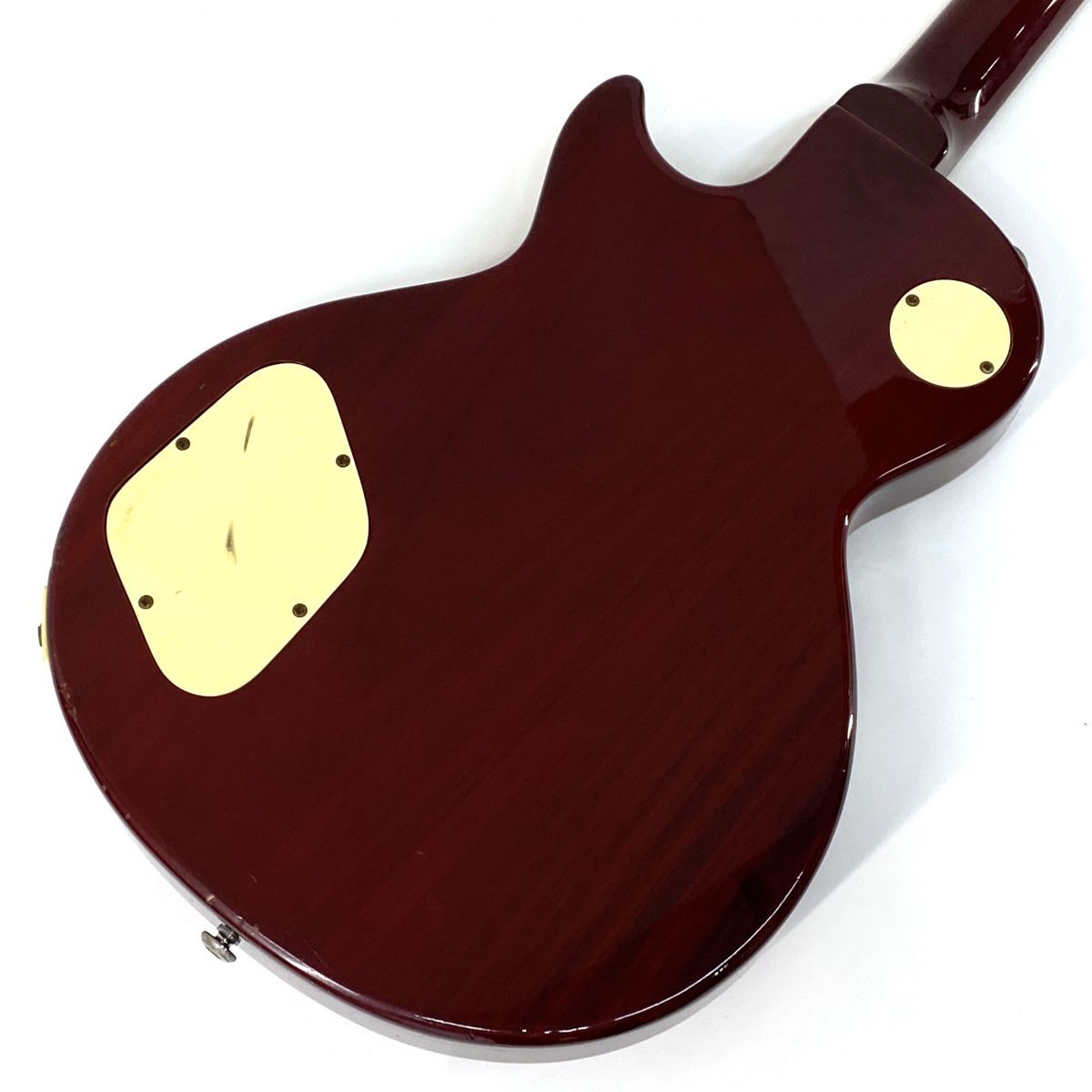 electric guitar rear view