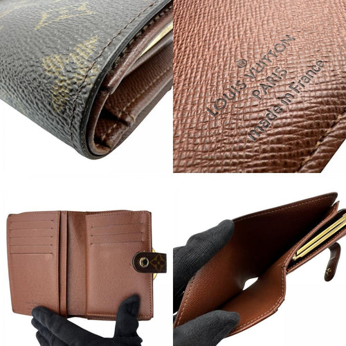 louis vuitton m61663 wallet markings and labels