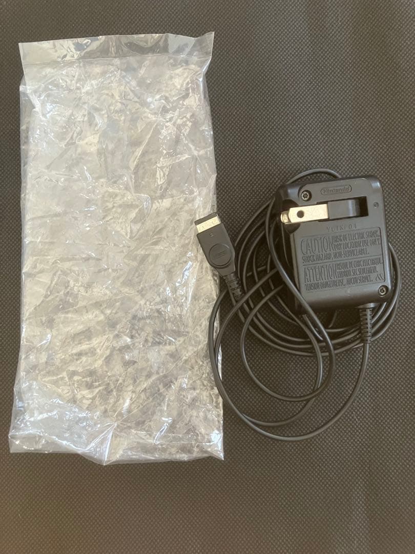 nintendo ags-001 handheld console markings and labels