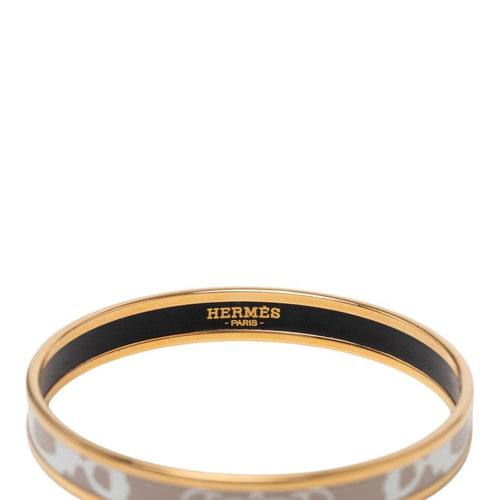 hermes beige bracelet side view