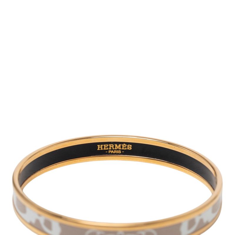 hermes beige bracelet side view
