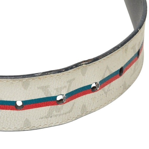 louis vuitton mp166 grey / navy belt accessories included
