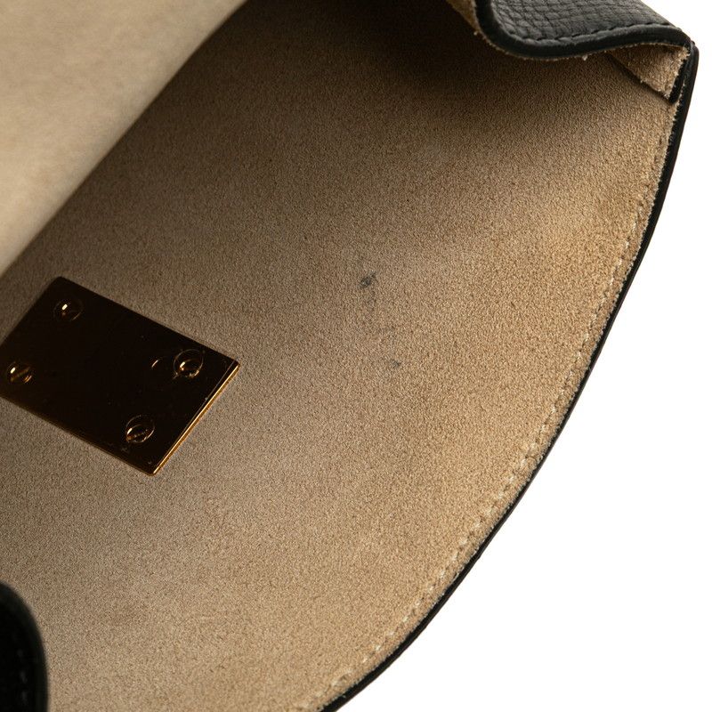 chloe beige shoulder bag side view
