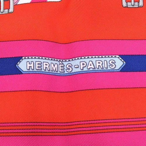 hermes scarf rear view