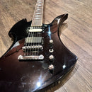 aria mk-500 electric guitar rear view
