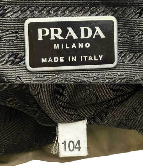 prada backpack condition details