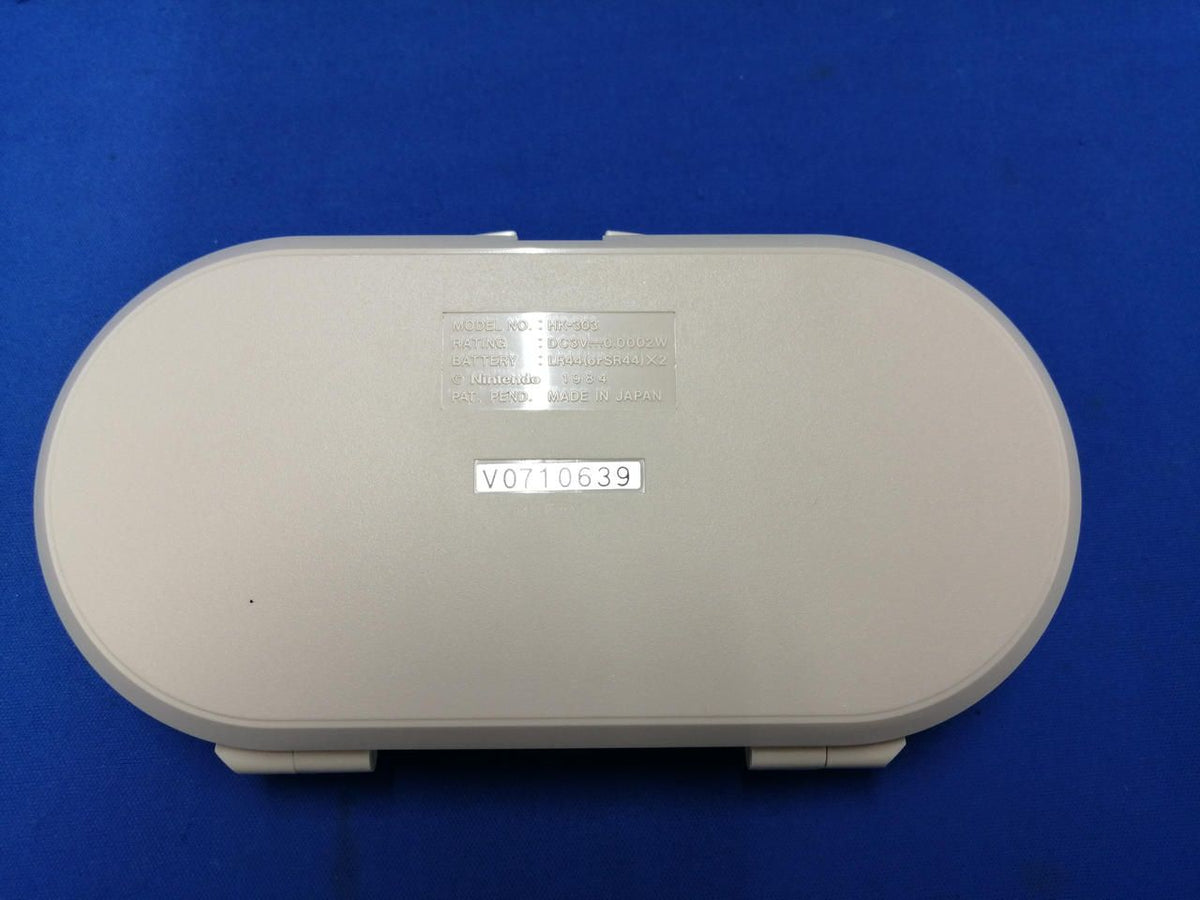 nintendo hk-303 handheld electronic game rear view