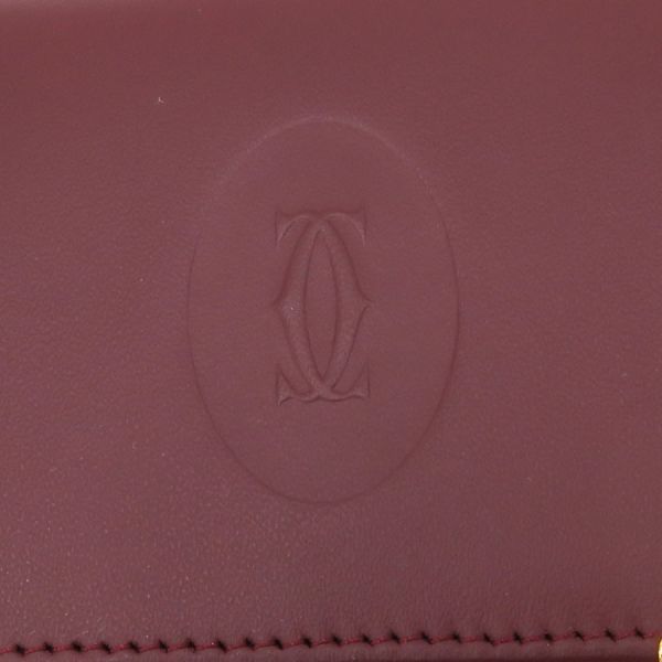 cartier coin purse markings and labels