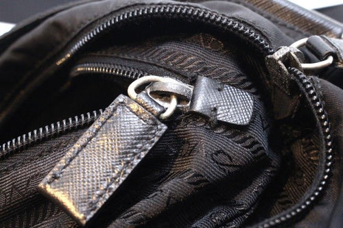 prada shoulder bag markings and labels