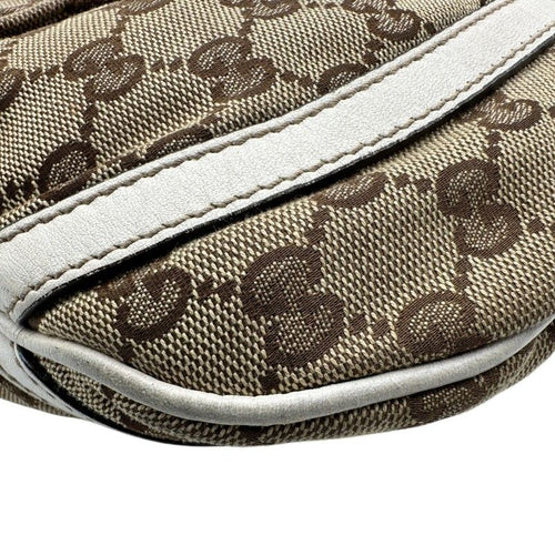 gucci beige shoulder bag condition details