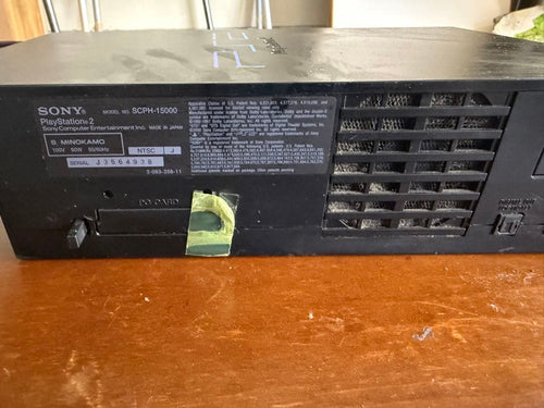 sony scph-15000 video game console front view
