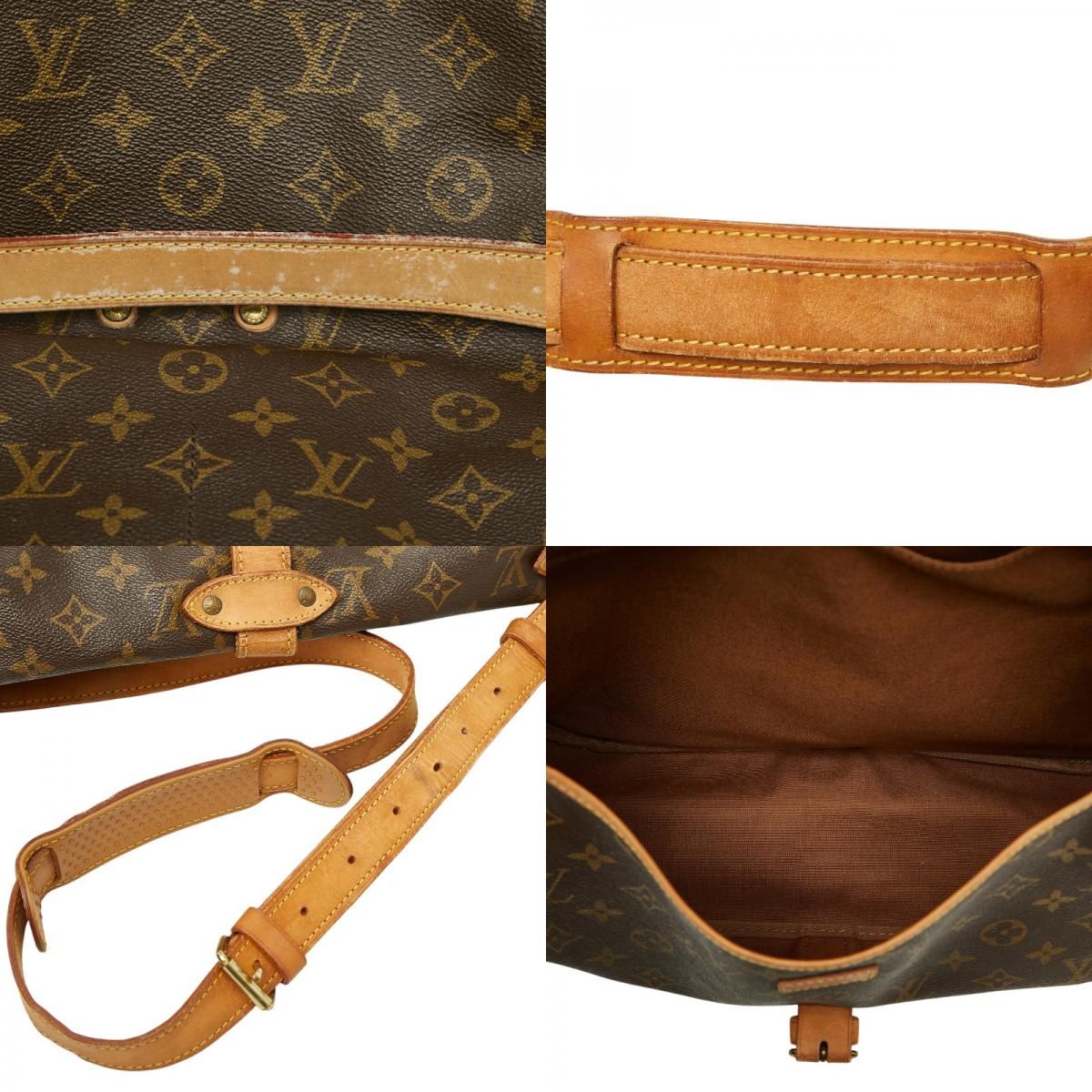louis vuitton m42254 shoulder bag markings and labels