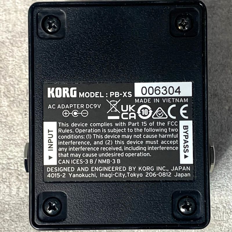 korg tuner interior details