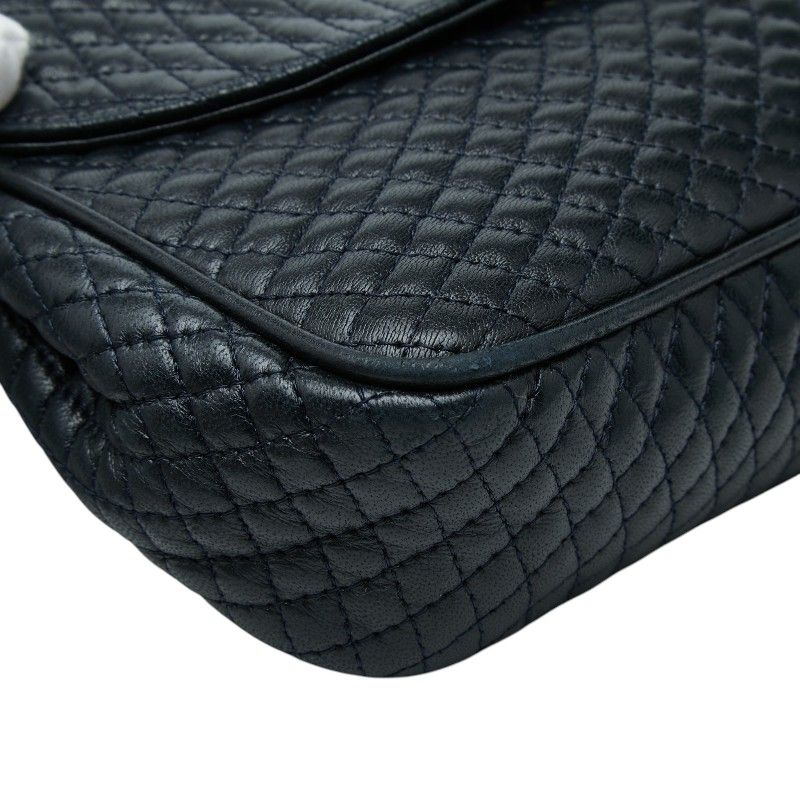bally navy shoulder bag accessories included