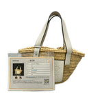 loewe beige handbag interior details