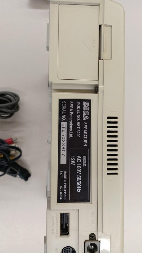sega hst-3220 video game console interior details
