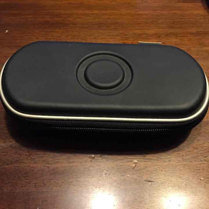 sony psp-1000 handheld console rear view
