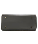 furla grey shoulder bag side view