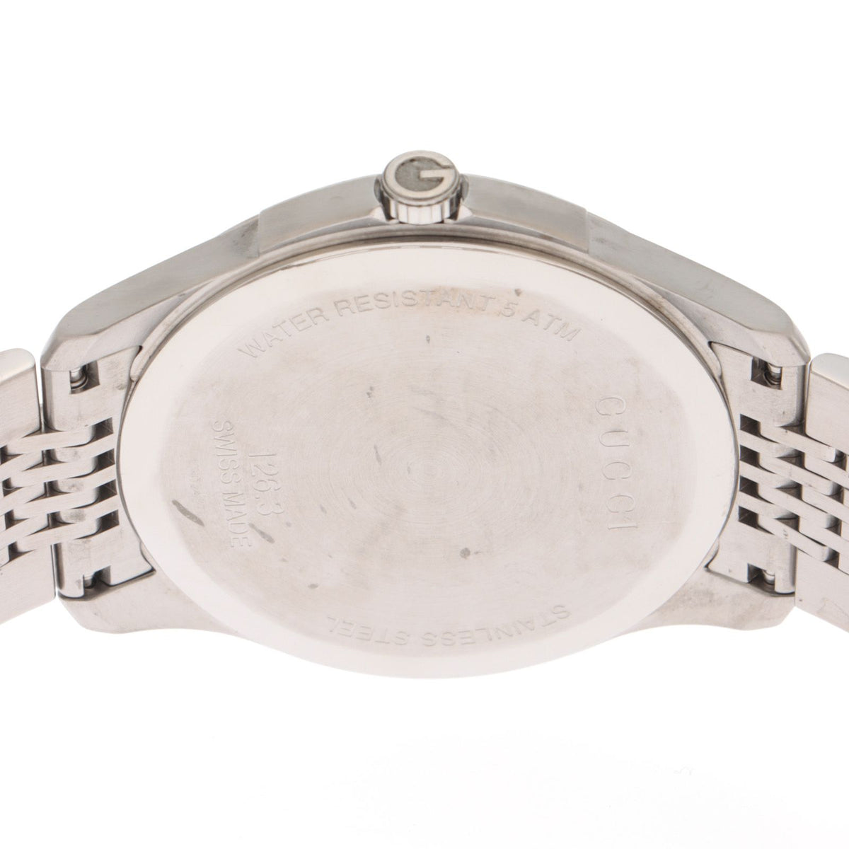 gucci grey watch accessories included