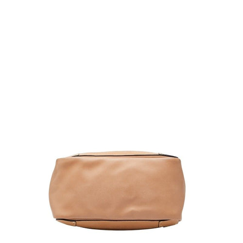 chloe beige / pink shoulder bag rear view