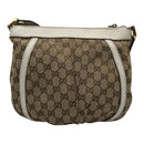 gucci beige shoulder bag front view