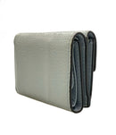 furla grey wallet rear view