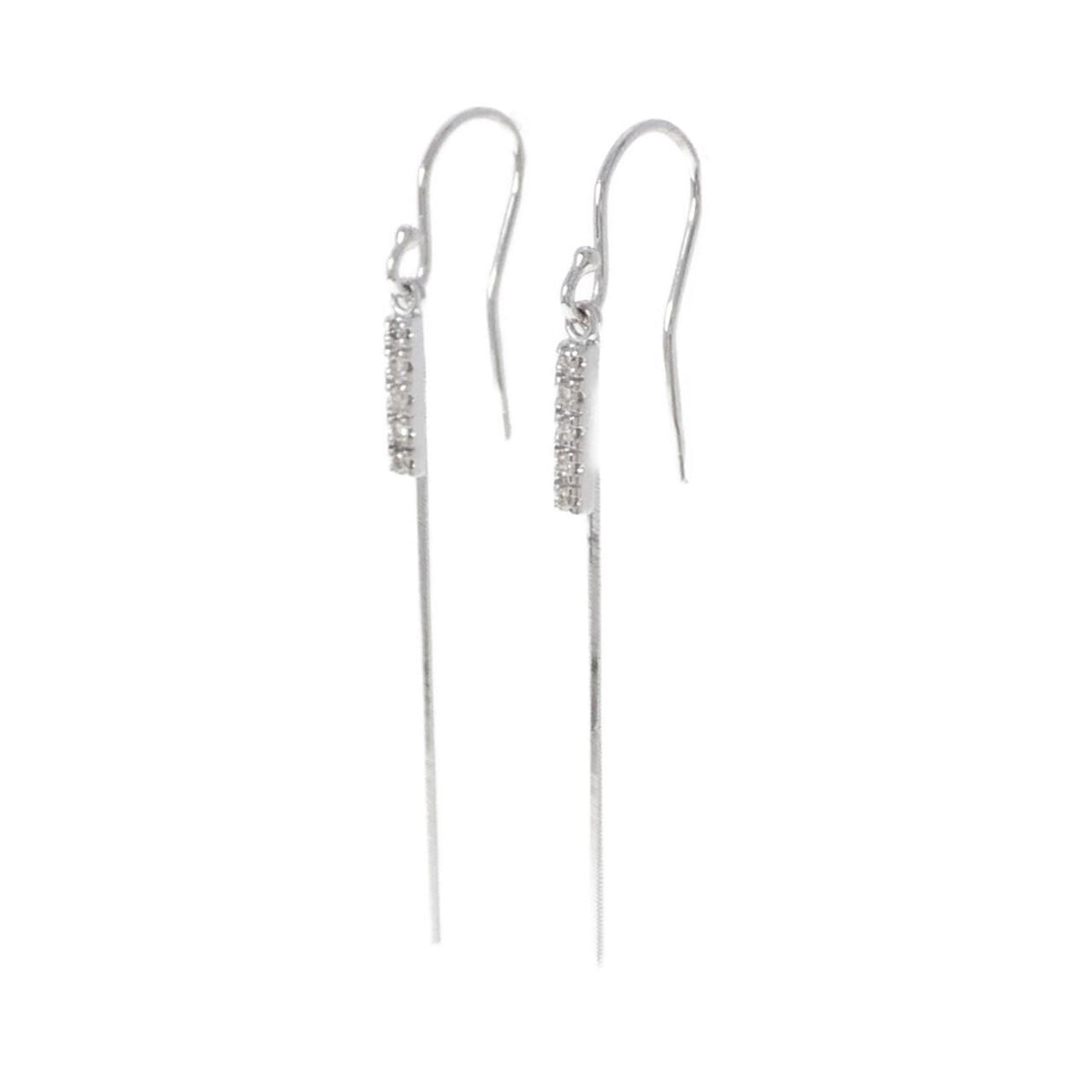 18K White Gold Earrings