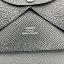 hermes card holder interior details